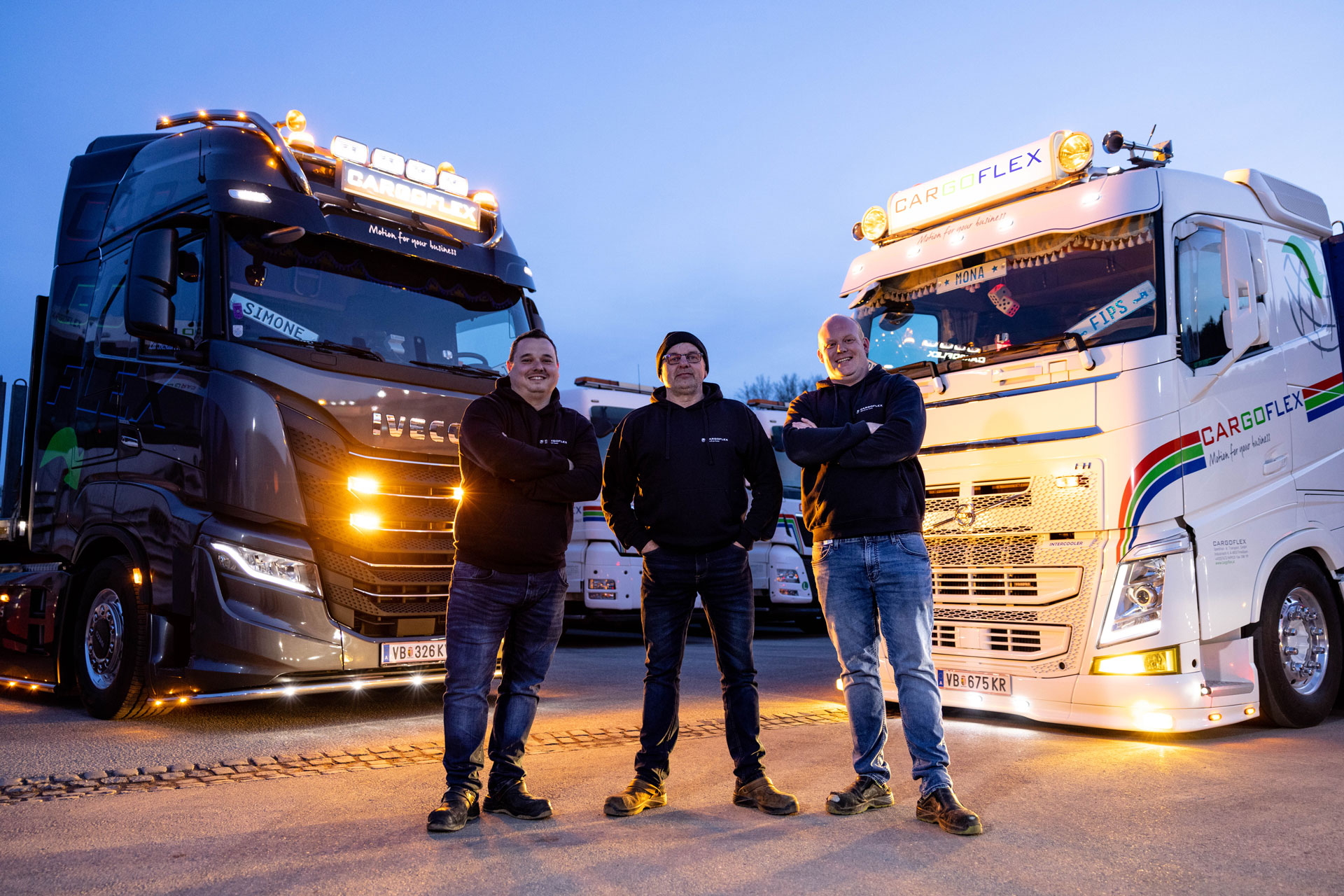 CargoflexFuhrpark für Ihre Transporte